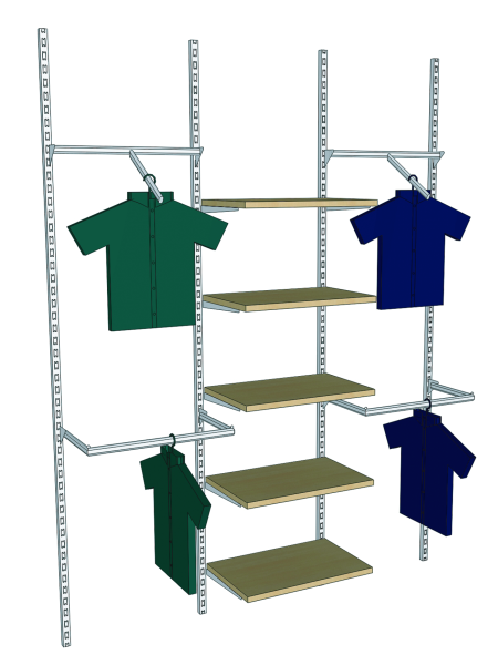 4 U Wandregal 2, komplett