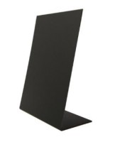 L-Aufsteller Schieferlack schwarz L-Aufsteller Schieferlack schwarz