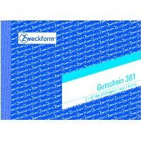 Zweckform-Formular Gutschein 361 2x50Blatt