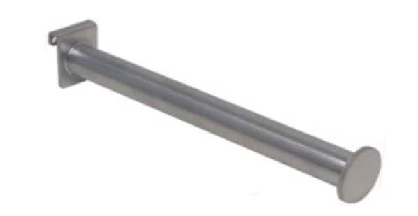 Fresh-Arm gerade für Wandbuchse 45x45 mm, matt chrom